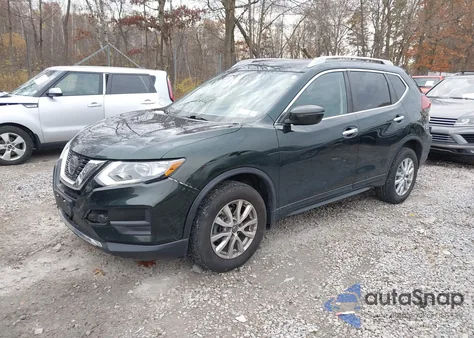 2019 Nissan Rogue Sv из США, поврежденный, VIN 5N1AT2MV5KC786520